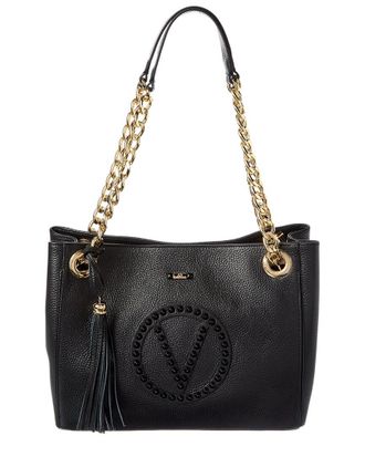 Mario Valentino Luisa Leather Shoulder Bag