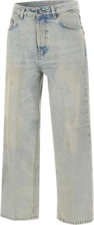 Haikure Betty Soft Stained Jeans - Dames - Regular Fit Jeans - Blauw - W26 - Katoen - Jeans