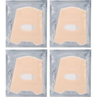 OEM Mascarilla Facial De Hidrogel Refrescante Con Protecci&oacute;n Uv Completa Para Actividades Al Aire Libre - Paquete De 4