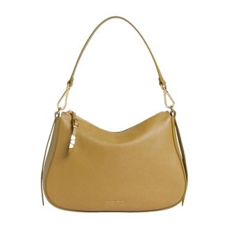 Coccinelle Nory Schoudertas - Dames - Schoudertassen - Groen - ONE Size - Leer - Tassen