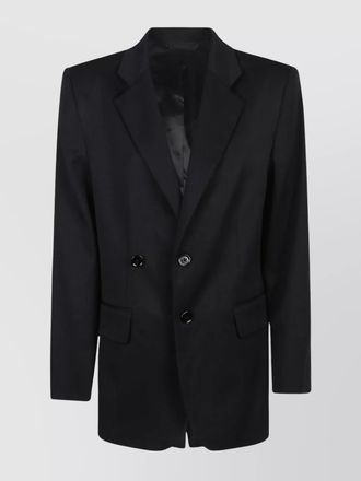 Maison Margiela wool blazer with back vent and front pockets