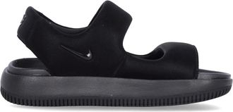 Nike Zwarte rubberen sandalen met gevormd design - Dames - Outdoorschoenen - Zwart - 36 1/2 EU - Fitness