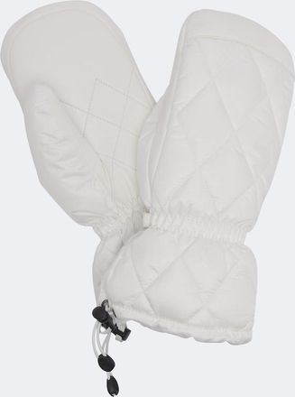 Bogner Selia leather-trimmed ski mittens