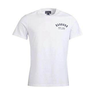 Barbour Uomo, Top, Bianco, L, new