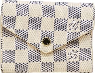 Louis Vuitton Ivory Damier Azur Wallet (Tri-Fold) (Pre-Owned)