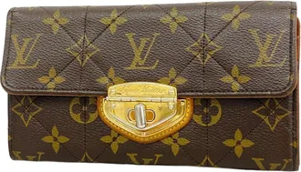 Louis Vuitton Brown Long Wallet (Bi-Fold) (Pre-Owned)