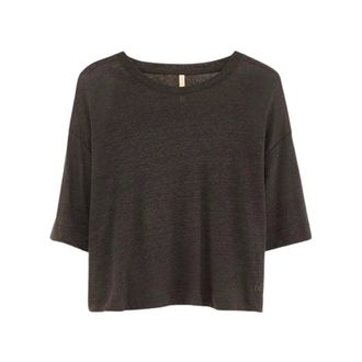 Bellerose Dames, Tops, Grijs, Maat: 2Xs/Xs Linnen