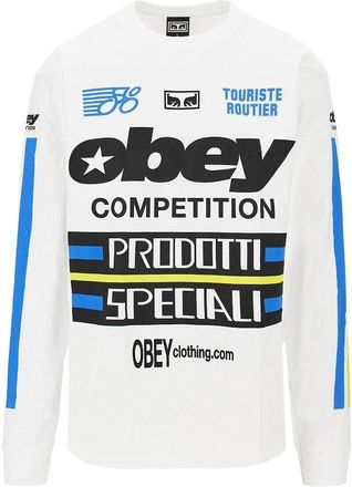 Obey COMPETITION CLASSIC LS cotton T-shirt Man XL