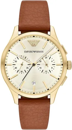 Emporio Armani Dario White Dial Mens Watch AR11714