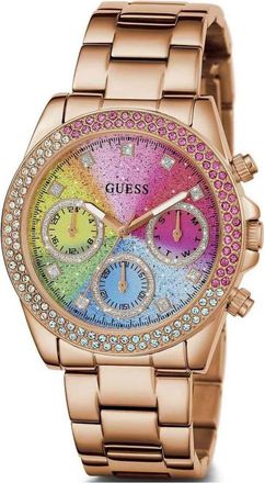 Guess Sol 38 mm - Dames - Horloges - Geel - ONE Size - Accessoires