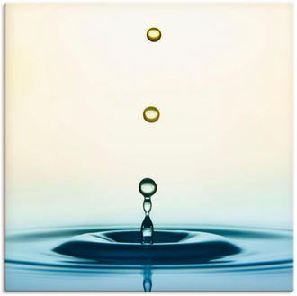 Artland Leinwandbild »Tropfen« Zen 1 Stk. tlg. als Leinwandbild, Wandaufkleber in verschied. Grössen