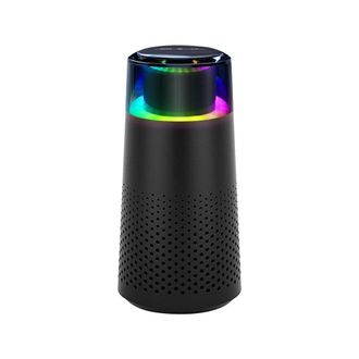 OEM Purificador De Aire - Purificador De Aire Con Filtro Hepa, Funci&oacute;n De Luz Ambiental, Para Coche, Hogar, Oficina, Negro