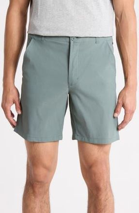 DKNY Essential Tech Chino Shorts in Balsam Green at Nordstrom Rack, Size 34