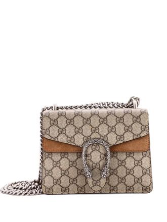 Gucci Dionysus Bag GG Coated Canvas Mini crossbody bag - Marrone