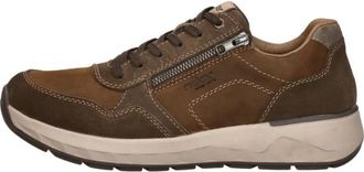 Rieker Veterschoenen Laag - Heren - Sneakers - Bruin - 44 EU - Schoenen