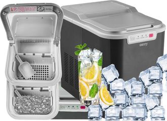 Adler Europe M&aacute;quina De Cubitos Cr8073, Negra, 74-87 W, 35,5 X 25 X 32 Cm