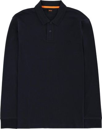 HUGO BOSS Langarm-Poloshirt