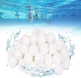 OEM Filter Balls - Filtration Media For Swimming Pool Filters - Replaces 50 Kg Sand - 1400 G Per Bag