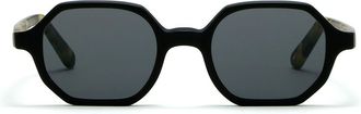 L.G.R Zanzibar 5441 Mens Sunglasses Black Size 46