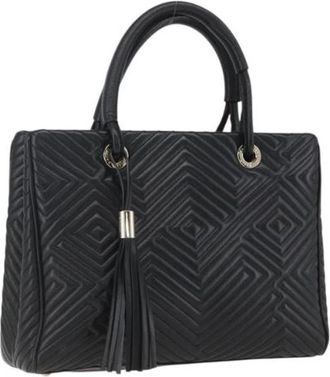 Bally Pre-owned Lederen Handtas - Dames - Vintage Handtas - Zwart - ONE Size - Leer - Vintage