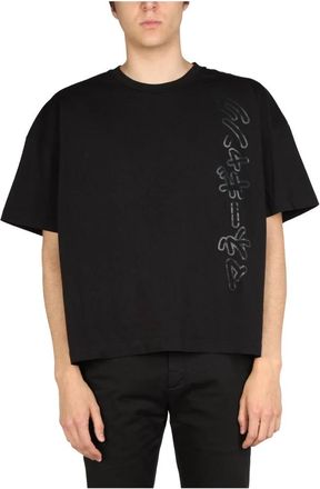 Tatras Oversized Fit T-shirt - Heren - T-shirts - Zwart - M - Katoen - Tops