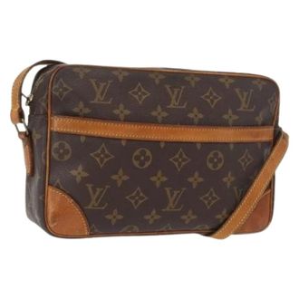 Louis Vuitton Pre-owned Cross Body Bags, female, Brown, Size: ONE SIZE Pre-owned Vintage Cross Body Bag
