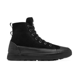 Sorel Mens Cheyanne Metro Ii Sneaker In Black, Sea Salt