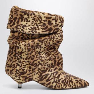 Isabel Marant Stivaletti in cavallino motivo animalier