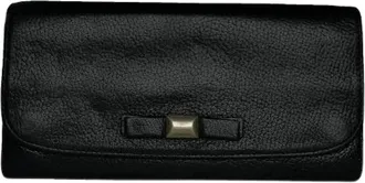 Miu Miu Pre-owned Wallets, female, Black, Size: ONE SIZE Pre-owned Leather Wallet