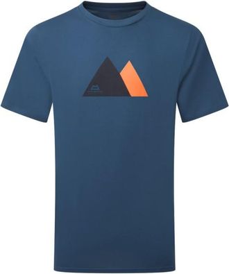 Mountain Equipment Twin Peaks Tee T-Shirt f&uuml;r Herren | blau