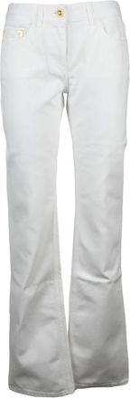 Palm Angels Dames, Jeans, Wit, Maat: W25 Katoen