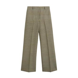 Momoni Aron Tailored Cigarette Broeken - Dames - Broeken - Groen - Maat: S Katoen