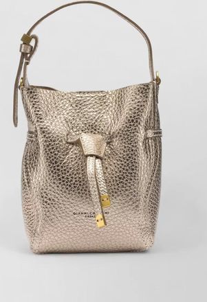Gianni Chiarini bucket bag textured finish adjustable strap
