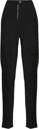 Alaia Blend Wool Leggins - Dames - Leggings - Zwart - XL - Wol - Broeken