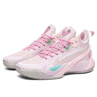Generic Mens Anti-Slip Durable Basketball Shoes - Professional Shock Absorption Sneakers - Casual Running Fitness Shoes (Pink,5.5)