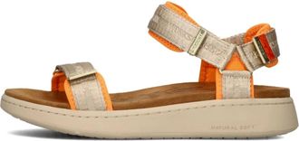 Woden Schoenen, Dames, Beige, 40 EU, Line Heritage Dames Sandalen Beige