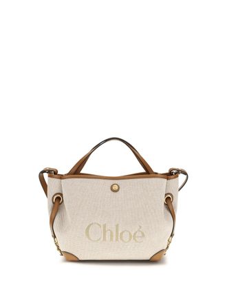 Chlo&eacute; Womens Handbag Clover Clay Brown Fabric Handbags Hand Bags