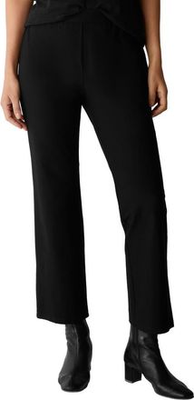 Eileen Fisher Ankle Kick Pants in Black at Nordstrom, Size X-Small