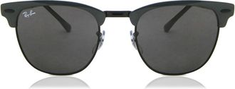 Ray-Ban RB3716 Clubmaster Metal 9256B1 Mens Sunglasses Grey Size 51