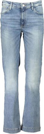 Guess High Rise Bootcut Jeans Washed Effect - Dames - Bootcut Jeans - Blauw - W26 L32 - Jeans