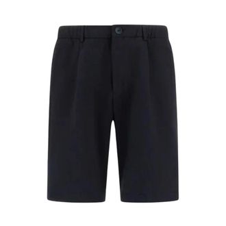 Herno Casual Shorts, male, Blue, Size: M Shorts in Seer-Crease