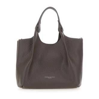 Gianni Chiarini Tassen, Dames, Bruin, ONE Size, Leer, Dua Handtas