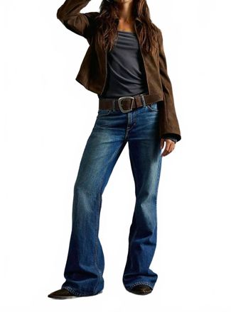 Free People West Coast Relaxed Jean In Humble