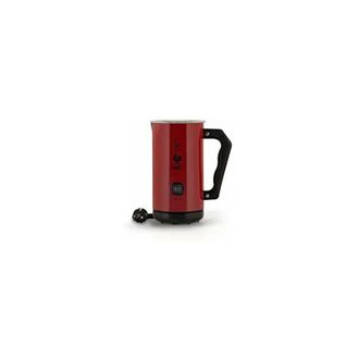 Bialetti Leche Frother El&eacute;ctrico, Leche Frother Por Cappuccino, Capacidad 150 Ml Cappuccino Or 300 Ml Caliente Leche, Rojo