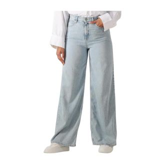 Lee Dames, Jeans, Blauw, Maat: W31 Katoen