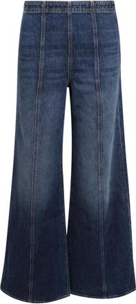 Ulla Johnson Dames, Jeans, Blauw, Maat: W27 Leer