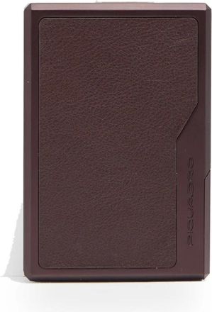 Piquadro Accessoires, Dames, Rood, ONE Size, Leer, Metal & Leder Mag Safe Kaarthouder met RFID-bescherming