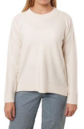 Cyrus Yummy Crewneck Sweater in Cream at Nordstrom Rack, Size X-Large
