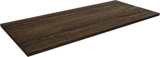 Saniclass Tops Topblad - 101x46x2cm - eiken charcoal