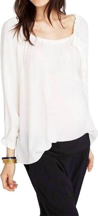 Hatch WomenS The Laetitia Blouse In Ivory